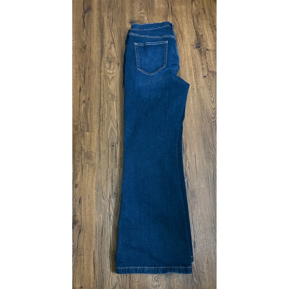 Gap 1969 70s Flare High Rise Dark Wash Jeans Size 14 408751-00